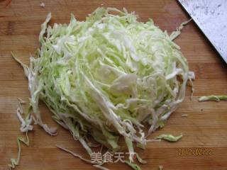 Cabbage Mixed with Carrots recipe