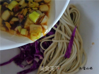 Purple Cabbage Mixed with Tofu Shreds recipe