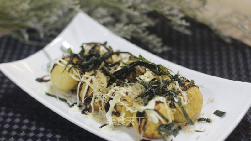 Japanese Takoyaki Octopus Dumplings that Have Been Hot for Many Years recipe