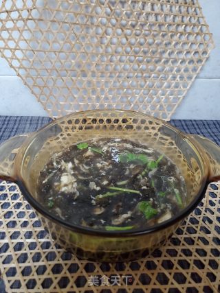 Shrimp Seaweed Egg Soup recipe