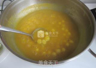 Pumpkin Glutinous Rice Soup recipe