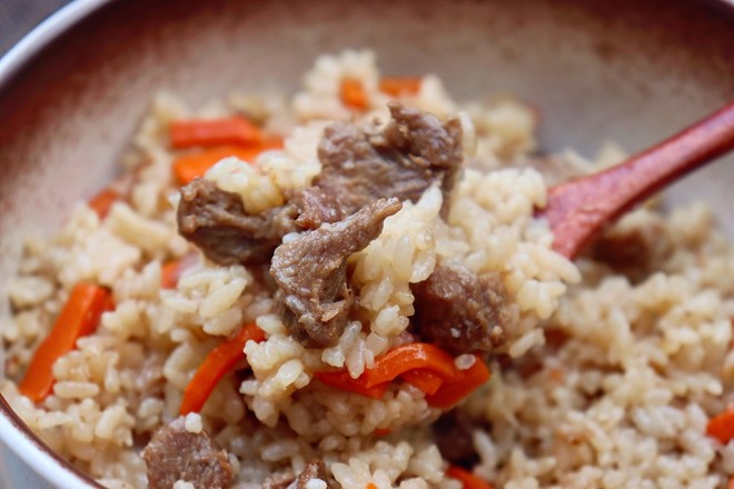 Mutton Pilaf: Simple Enough to Season with Soy Sauce and Salt, Too Tempting! recipe