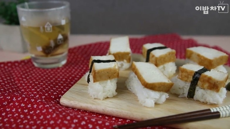 Stewed Tofu Sushi recipe