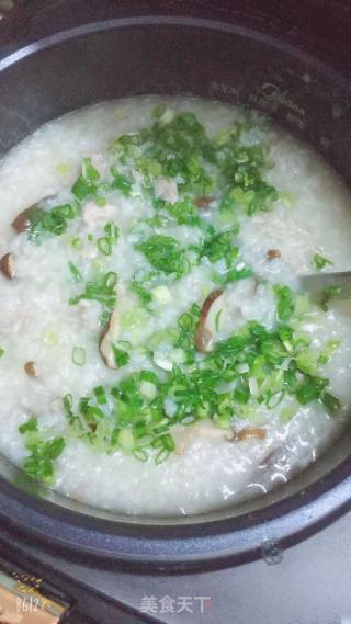 Mushroom Lean Pork Congee recipe