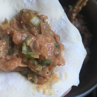 Scallion Shrimp Bun recipe