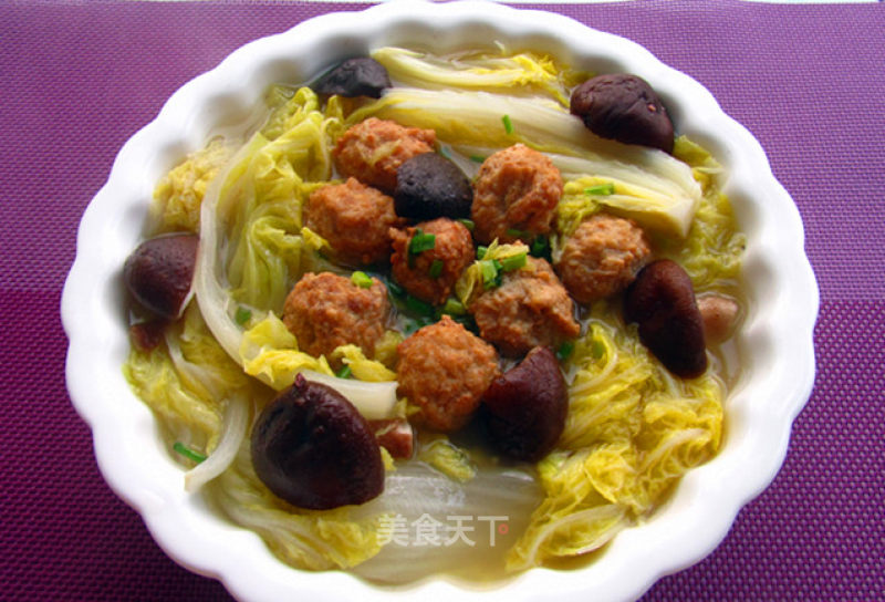 Chinese Cabbage Yuanzi recipe