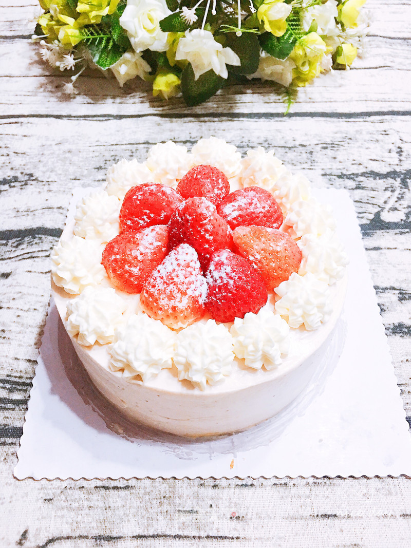 Strawberry Birthday Cake recipe
