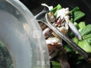 Vegetable Yuan Vegetarian Chicken Boiled Crab recipe