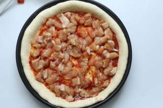 Chicken and Vegetable Pizza recipe