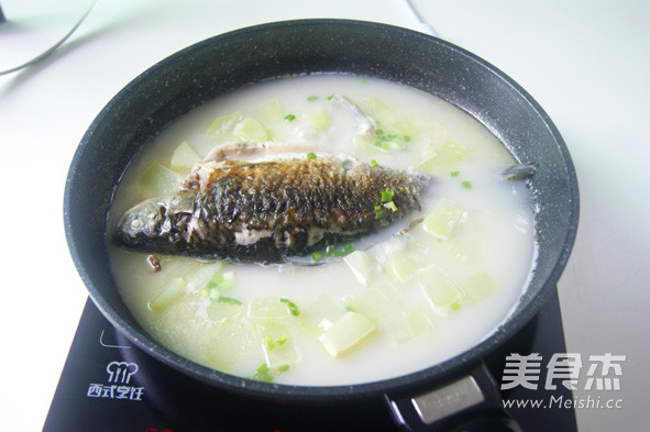 Qingrun Tonic Soup that is So Delicious that You Can't Stop The Mouth [chayote and Crucian Carp recipe