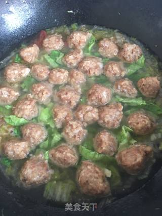 Cabbage Soup with Meatballs recipe