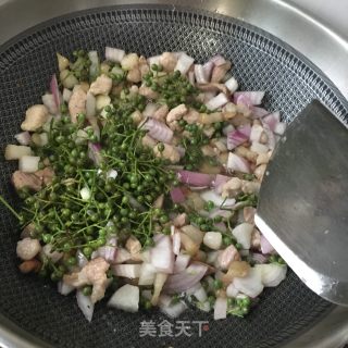 Rattan Pepper Diced Pork Sauce recipe