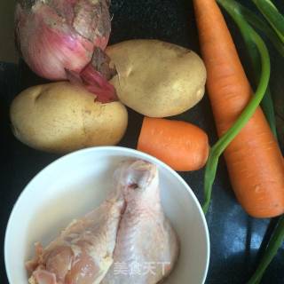 Stewed Potatoes with Chicken Drumsticks recipe