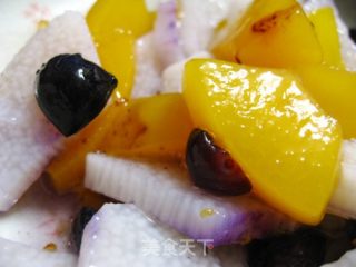 Yellow Peach Osmanthus Yam recipe