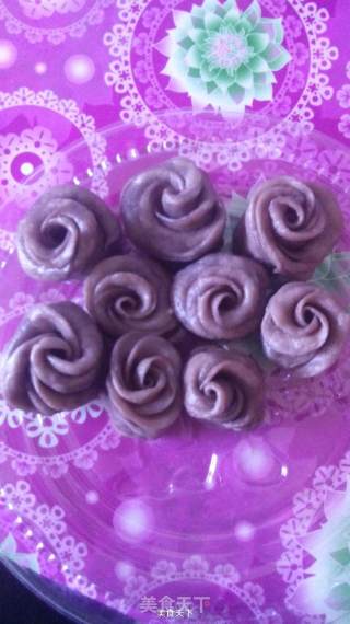 Purple Sweet Potato Rose recipe