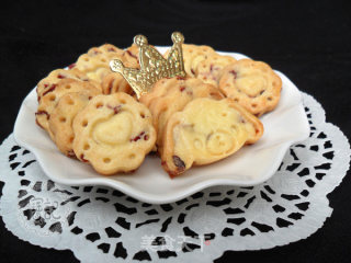 Cranberry Shortbread Cookies recipe