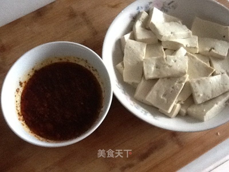 Tofu with Sauce recipe