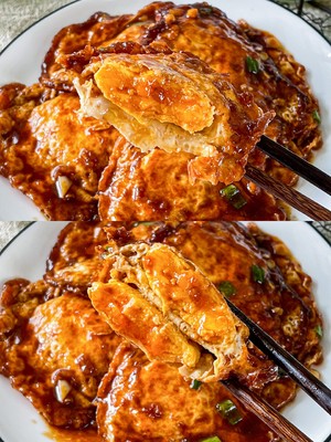 🔥simple and Zero Failures❗️the Sweet and Sour Poached Eggs that are More Delicious Than Meat~the Taste is Amazing recipe