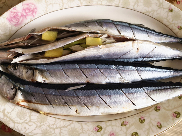 Grilled Saury recipe