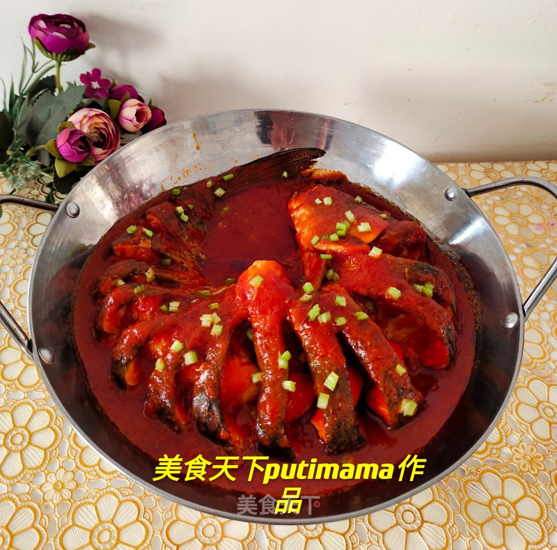 New Year's Feast-creative Tomato Red Fish recipe