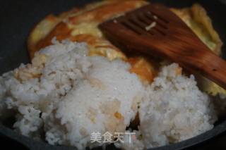 Christmas Garland Fried Rice recipe