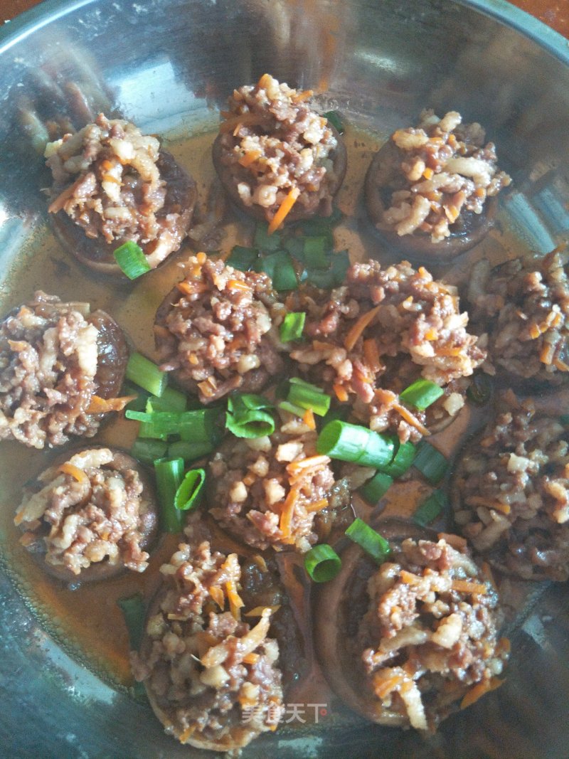 Mushroom Stuffed Meat recipe