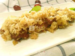 Lotus Leaf Glutinous Rice Pork Ribs recipe