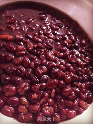 Handmade Taro Balls and Honey Bean Syrup (hot) recipe