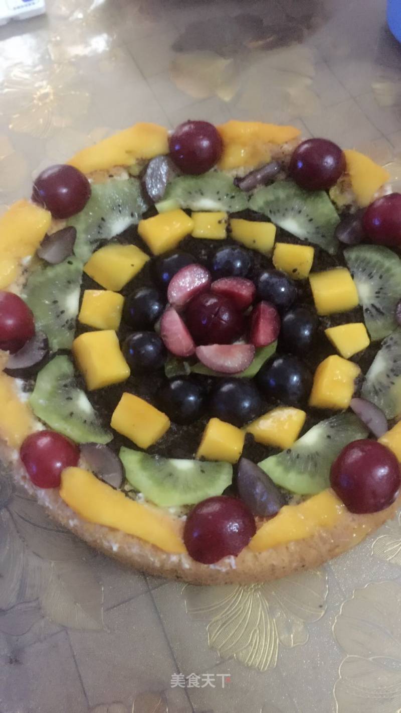 Fruit Chiffon Cake recipe