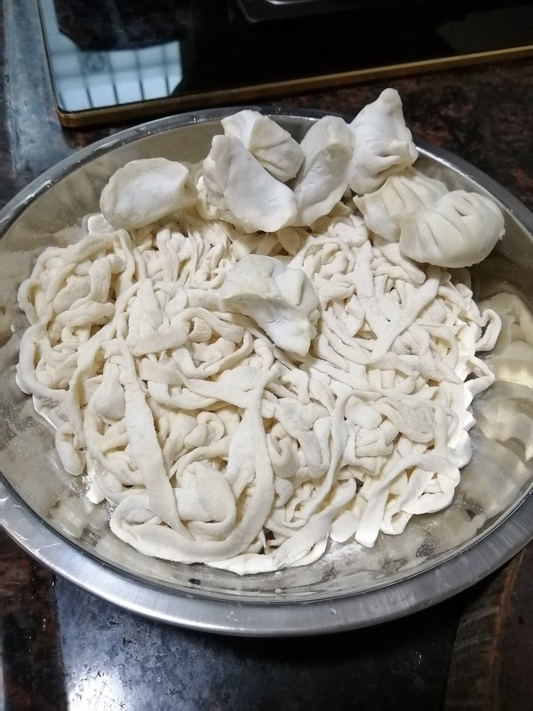 Dumpling Noodles recipe