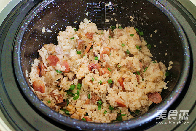 Braised Rice with Taro and Savory recipe