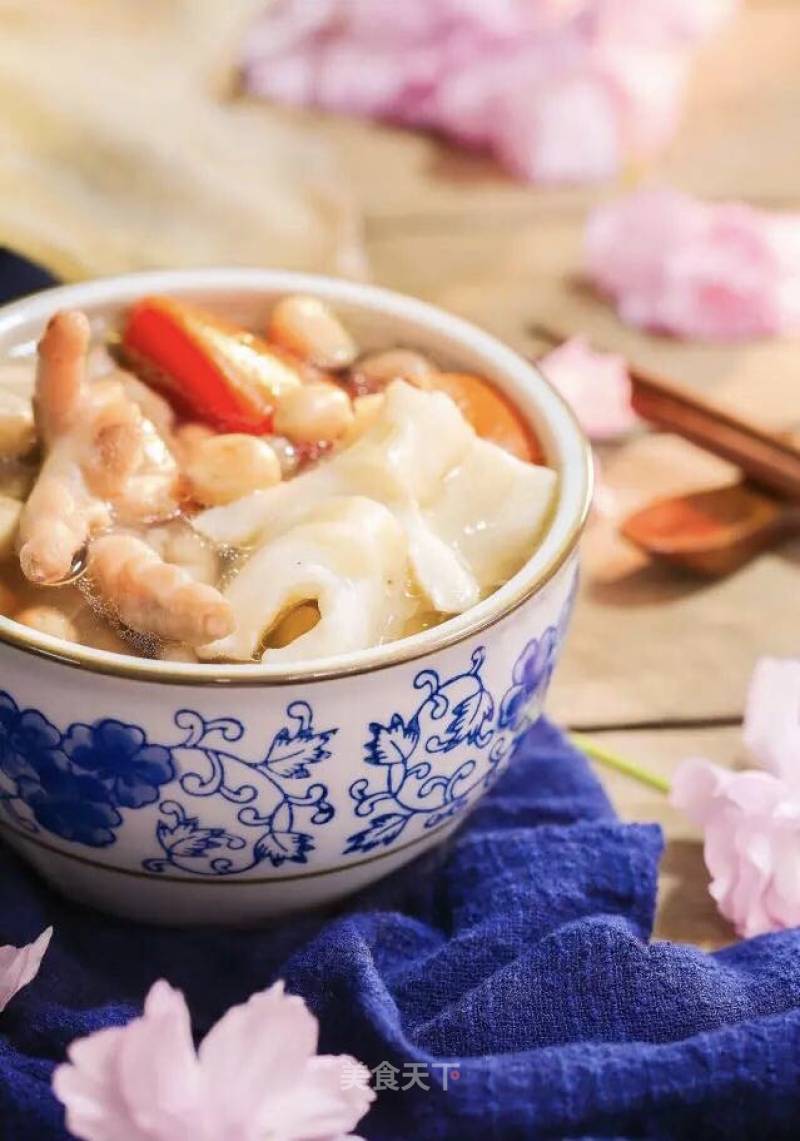 New Zealand Flower Maw Chicken Feet Soup recipe