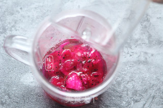 Dragon Fruit Milk Juice recipe
