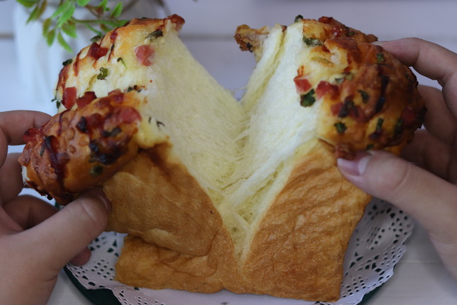 Chive Cheese Toast recipe
