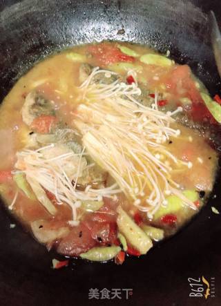 Sour and Spicy Sea Bass Soup recipe