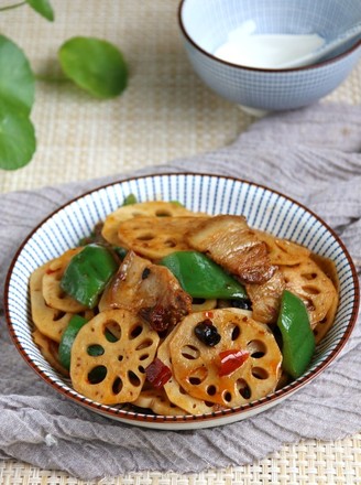 Twice-cooked Lotus Root Slices