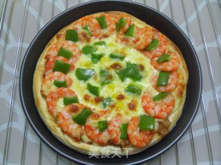 Supreme Shrimp Pizza recipe