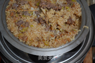 Tangerine Beef Rice recipe