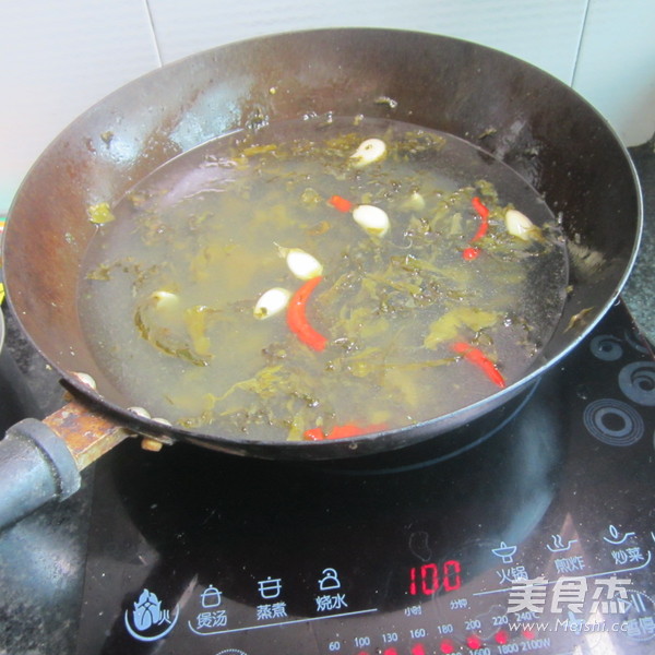 Super Spicy Sauerkraut Fish recipe