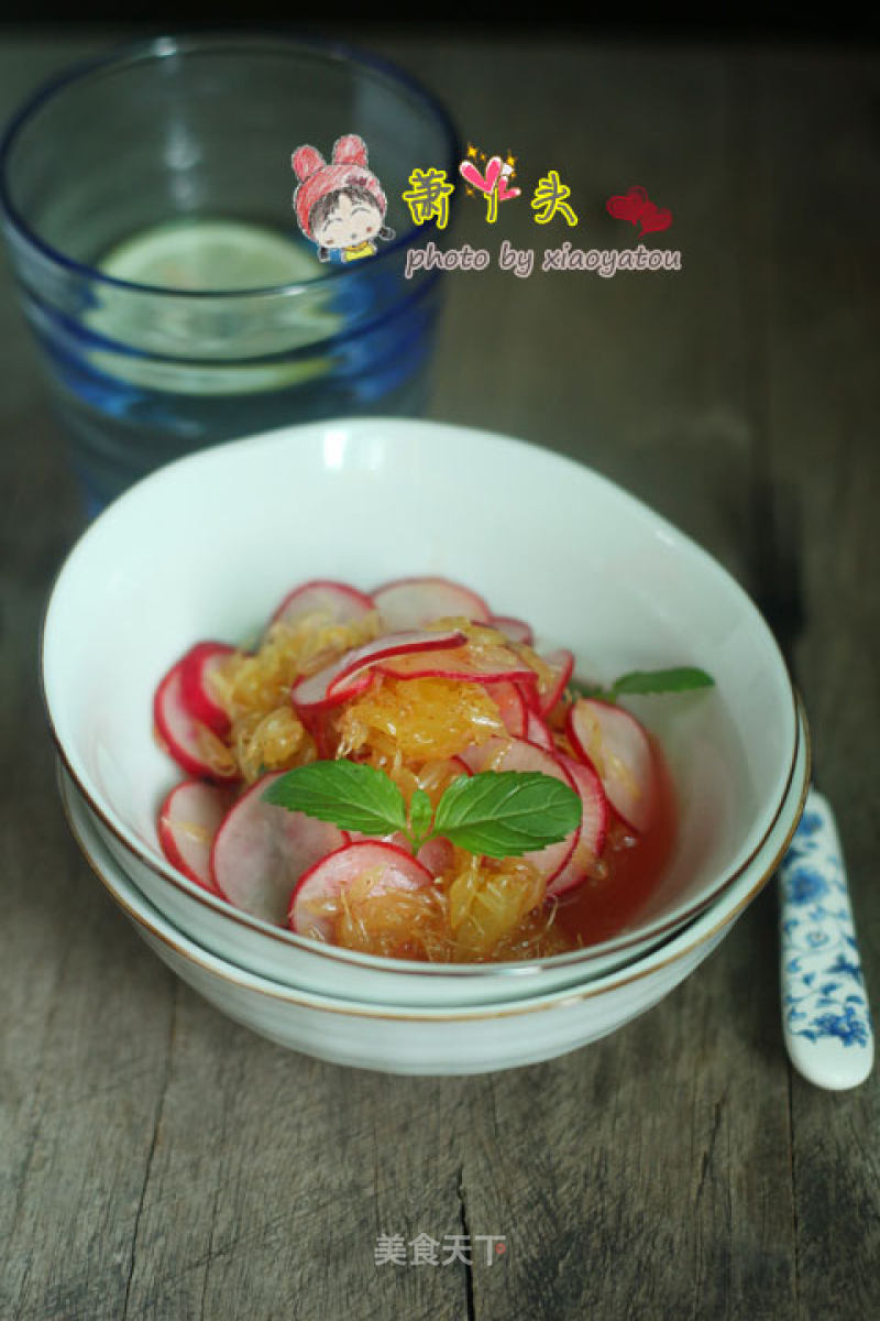 Orange and Cherry Radish recipe