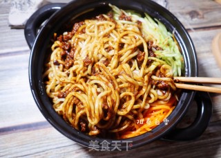 Can Eat A Big Bowl of Fried Noodles ❗️ (beijing Flavor) 💯 Rice Noodles with Diced Pork and Fish recipe