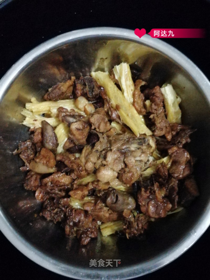 Braised Duck Meat with Yuba recipe