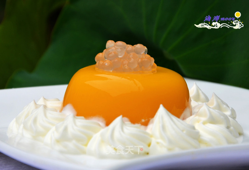 Mango Pudding with Evaporated Milk recipe