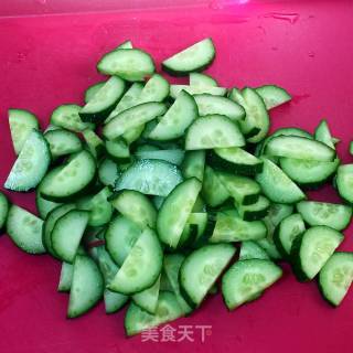 Tossed Cucumber recipe