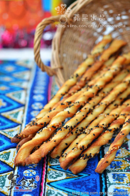 Sesame Breadsticks recipe