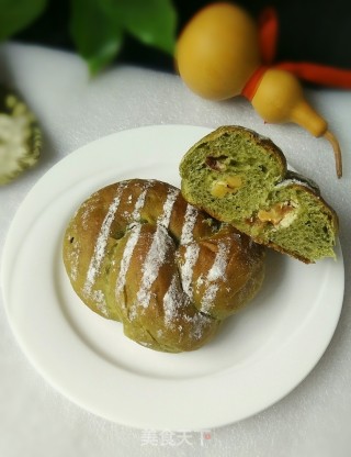 Matcha Walnut Cranberry Soft European recipe