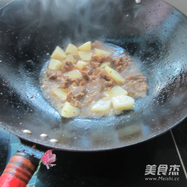 Green Pepper Sirloin and Roasted Potatoes recipe