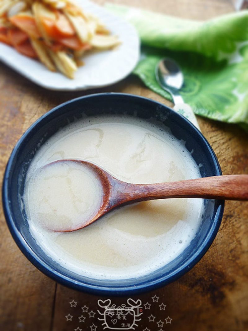 Cooked Soy Milk recipe