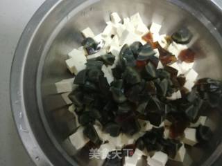 Preserved Egg Tofu recipe