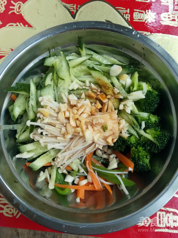 Colorful Vegetable Salad recipe